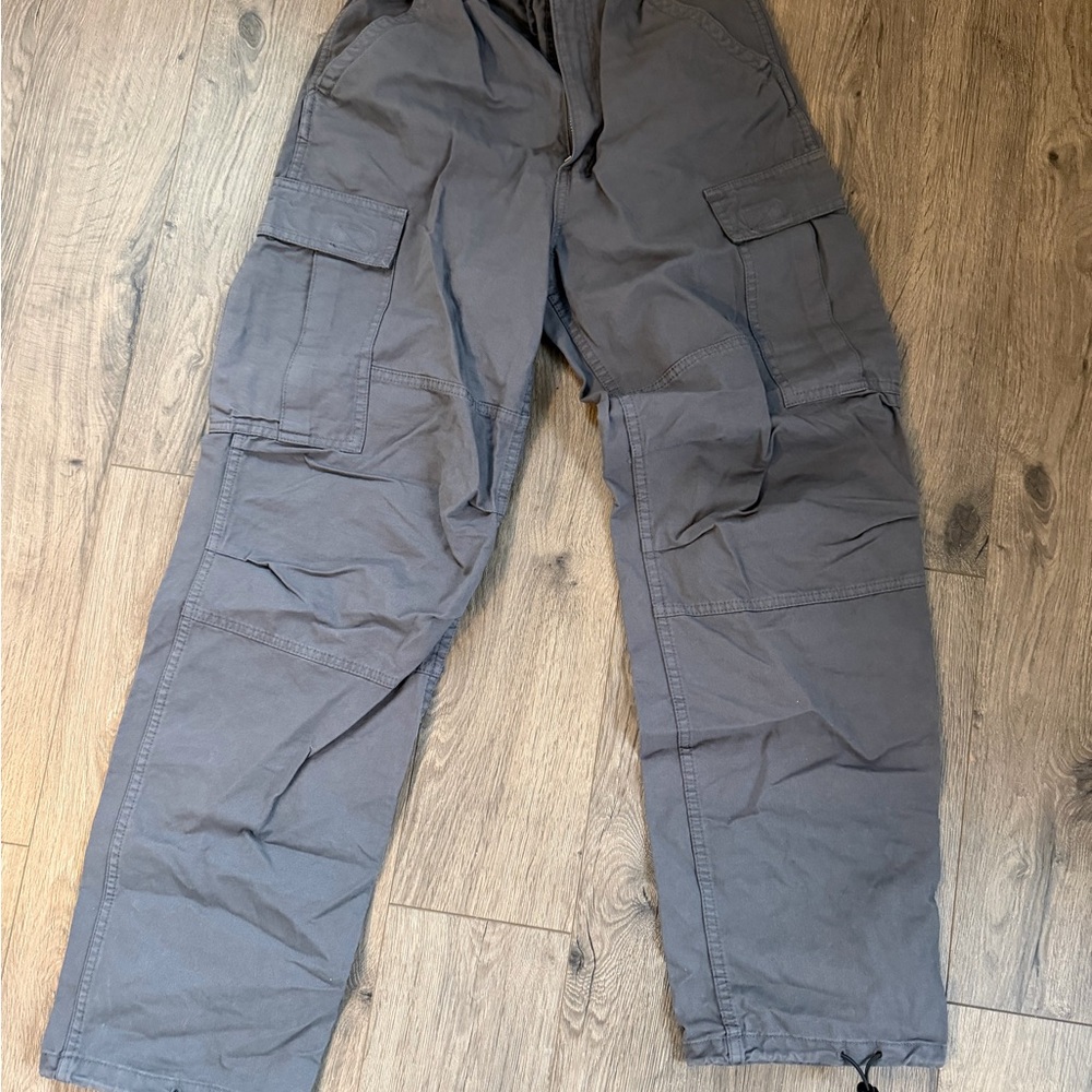 Brandy Gray Cargo Pants